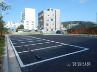 홍천군, 신장대리 공영 노외 주차장 완공