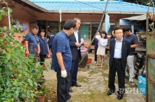 양구자원봉사센터, 독거노인 집수리봉사