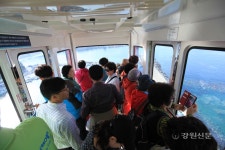삼척해상케이블카, 개장 1달 탑승객 4만 5천명 돌파!