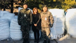 철원 동송읍,  대형화분 기증