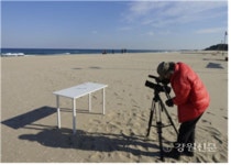 동해문화예술회관 망상의 나래 전시회 열려
