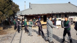 동해 한산(주), 사랑의 연탄나눔