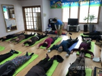 횡성군, 경로당 건강 운동교실 연중 운영