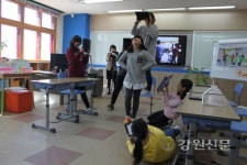 인제 귀둔초, 삼성 스마트스쿨 개소식