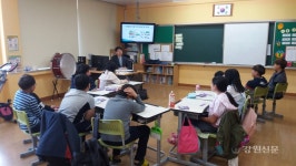 환경공단 강원지사, 에코스쿨 모델학교 환경교육 실시