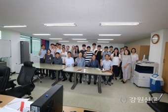 강원소방본부장, 화재안전특별조사 TF팀 격려