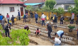 평창조직위, 차항천 침수피해 복구 완료