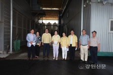 춘천시의회 경제건설위원회, 폭염피해농장방문