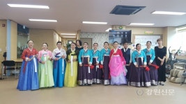 강원도지역사회봉사단, 찾아가는 민요&무용 공연봉사
