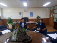 강원영동병무지청장, 강릉오성학교 방문 사회복무요원 격려