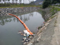 신항 배후부지 수로 막혀 주민 피해