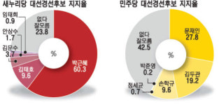 전직 도지사 프리미엄 효과 적었다