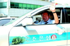 김한표 국회의원, 택시 몰며 ‘거제 민생 드라이빙’