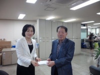 정명건설 대표, 팔순잔치 축의금 200만원 기탁