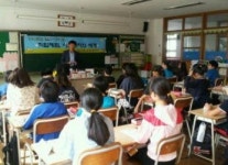 창원 자은초서 신문협회 NIE 기자교사 수업