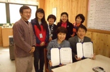 진주 삼현여중 학부모봉사단, 도시락 지원 협약