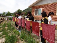 산청 덕산고, 진로탐색 위한 천연염색 체험