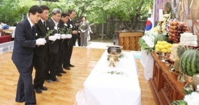 함양 견불사, 호국영령 합동추모제