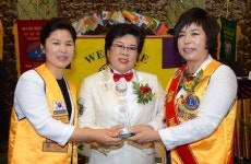 창원회산라이온스클럽 회장 이·취임식