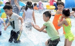 시원한 물놀이