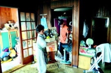 창원소방서, 화재현장 피해복구