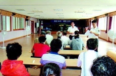 진주 문산파출소, 출장 오토바이 면허시험