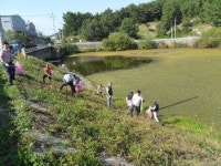 농어촌공사 함안지사, 이곡저수지 청소