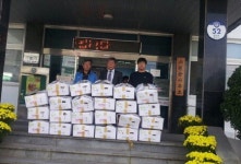 사천 우리축산유통, 한우사골 기탁