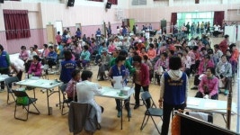 새통영병원, 시민 대상 의료봉사활동