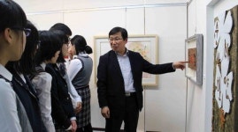 함안 호암중, 도내 교사 초대전