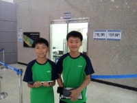 하동 횡천초 정원민·박준나(전자통신), 거창중 임성우·이우민(기계과학) 학생, 경남청소년과학탐구대회 대상 수상