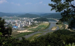 [경남비경 100선] 합천 갈마산 정상에서 바라본 황강