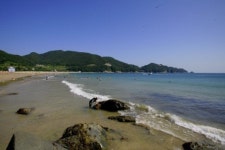 남해 송정솔바람해변 해수욕장 개장