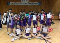 진주 금성초, 시 배드민턴협회장기 ‘종합우승’