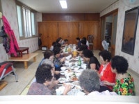 통영 무전동 새마을부녀회, 어르신 점심 제공