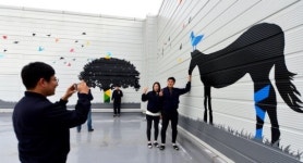 경남대 미술학과, 기업 환경 개선 재능기부