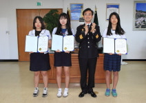 함양경찰서, 모범청소년 3명에 상장