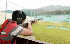 입만 열면 특등사수(?)…과연 클레이사격 솜씨는?