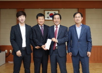 합천고려병원 장례식장장, 200만원 전달
