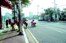 사천 자원봉사단체협의회, 시가지 환경정화