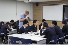 독일 TV방송사, 마산제일고 촬영