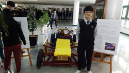 자동차 혼자 만든 김해삼문고 3학년 김나형 군