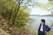[길예담] (26) 김경현 한국화가와 걸어본 창녕 남지읍 개비리길