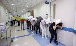 진주 경상대병원, 안전한국훈련 실시