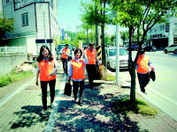 전력공사 합천지사, 전통시장 환경정화 봉사