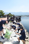 해군교육사령부, 진해구 속천해안 환경정화