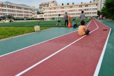 경남도내 123개 학교 우레탄 트랙서 ‘중금속’