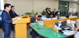 안상수 창원시장 “광역시 승격 위해 국회의원 설득할 것”