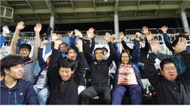 마창대교, 창원밀알선교단 초청해 축구 관람