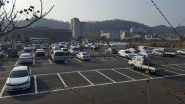 하동 진교 시외터미널 인근 공영주차장 개장